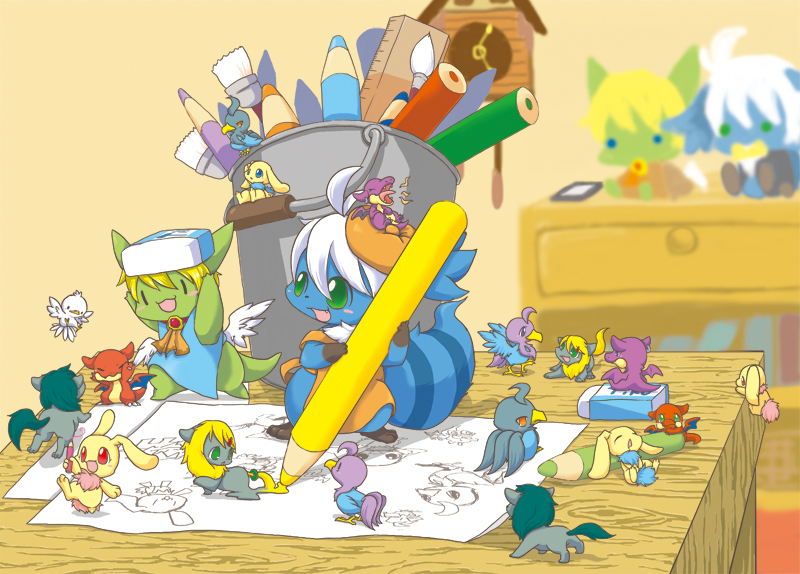 ちくたくコンチェルトファンブック　表紙